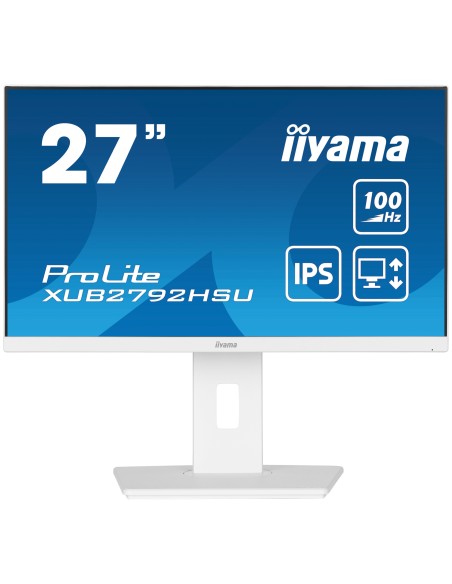 ProLite XUB2792HSU-W6 LED display 68,6 cm (27") 1920 x 1080 Pixeles Full HD Blanco