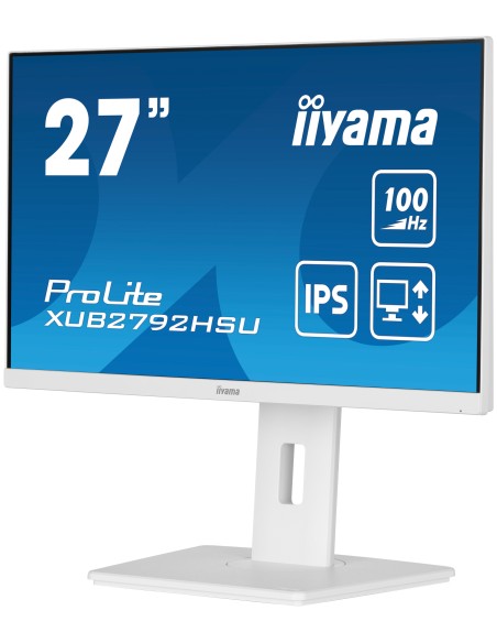 ProLite XUB2792HSU-W6 LED display 68,6 cm (27") 1920 x 1080 Pixeles Full HD Blanco