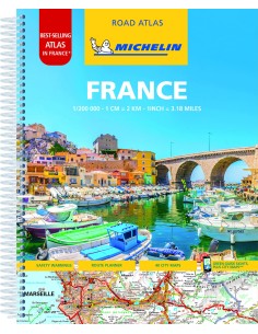 ATLAS FRANCIA MICHELIN FRANCE ROAD ATLAS 2022