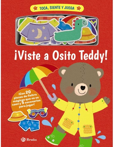 Toca siente y juega Viste a Osito Teddy