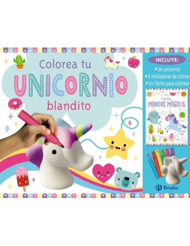 Colorea tu unicornio blandito