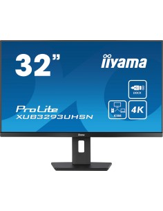 ProLite XUB3293UHSN-B5 pantalla para PC 80 cm (31.5") 3840 x 2160 Pixeles 4K Ultra HD LCD Negro