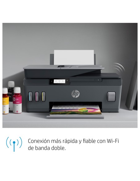 Smart Tank Plus Impresora multifunción inalámbrica 655, Color, Impresora para Hogar, Impresión, copia, escaneado, fax, AAD y co