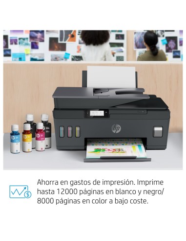 Smart Tank Plus Impresora multifunción inalámbrica 655, Color, Impresora para Hogar, Impresión, copia, escaneado, fax, AAD y co
