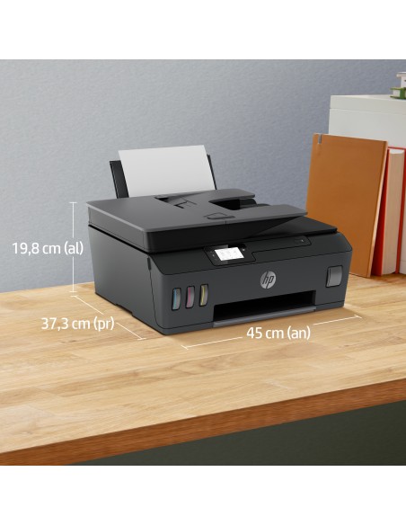 Smart Tank Plus Impresora multifunción inalámbrica 655, Color, Impresora para Hogar, Impresión, copia, escaneado, fax, AAD y co