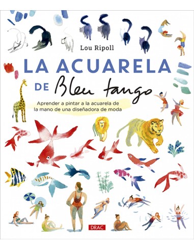 La acuarela de Bleu Tango