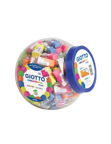 Fluo goma Elastómero termoplástico (TPE) Azul, Fucsia, Verde, Naranja, Amarillo 120 pieza(s)