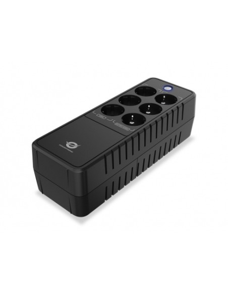 ZEUS05E sistema de alimentación ininterrumpida (UPS) En espera (Fuera de línea) o Standby (Offline) 0,65 kVA 360 W 6 salidas AC