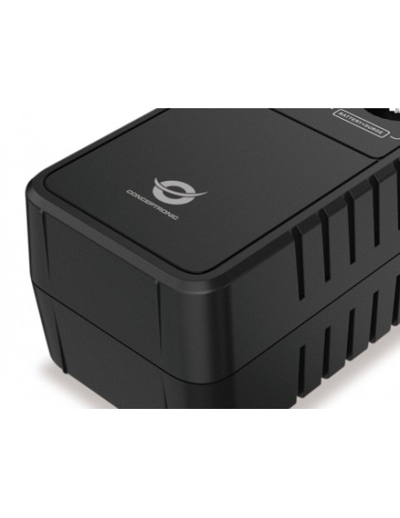 ZEUS05E sistema de alimentación ininterrumpida (UPS) En espera (Fuera de línea) o Standby (Offline) 0,65 kVA 360 W 6 salidas AC