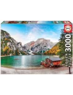LAGO BRAIES EN OTONO PUZZLE 3000 PIEZAS