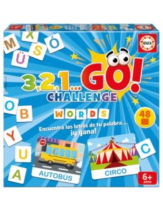 3 2 1 GO CHALLENGE WORDS