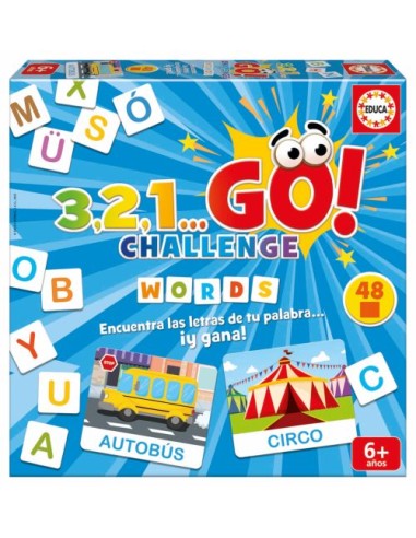 3 2 1 GO CHALLENGE WORDS