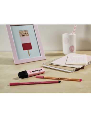  Estuche 6 marcadores fluorescentes stabilo boss 70 original pastel 