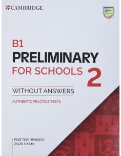 B1 PRELIMINARY FOR SCHOOLS 2 ST WITHOUT ANSWERS 22