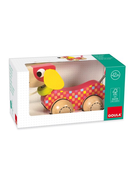  ARRASTRE PERRO MADERA 