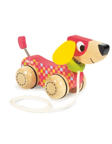  ARRASTRE PERRO MADERA 