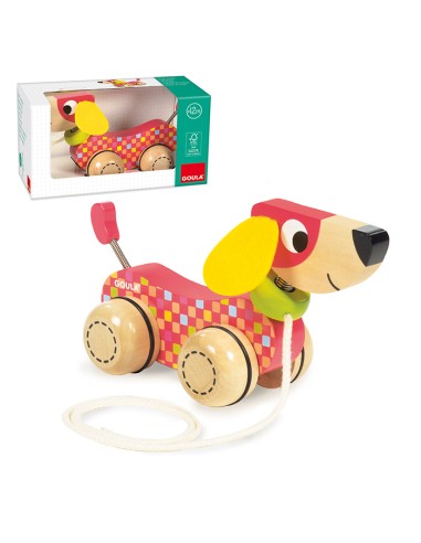  ARRASTRE PERRO MADERA 