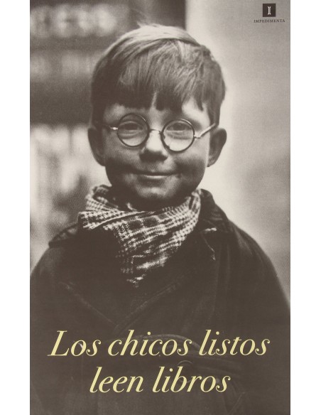 Cartel Los chicos listos leen libros 
