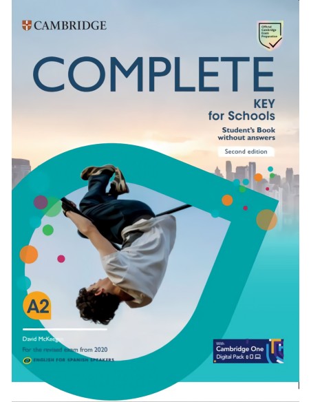 Complete Key for Schools English for Spanish Speakers Second edition Student s Pack Updated Student s Book without answers and 