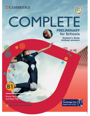 Complete Preliminary for Schools English for Spanish Speakers Student s Pack Updated Student s Book without answers and Workboo
