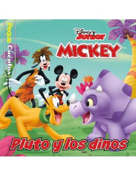 MICKEY PLUTO Y LOS DINOS PEQUECUENTOS