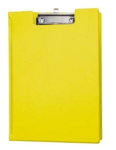 2339213 portapapel A4 Cartón, Plástico Amarillo