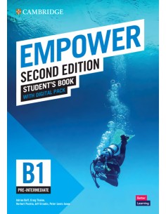 Empower Pre intermediate B1 Students Book with Digital Pack