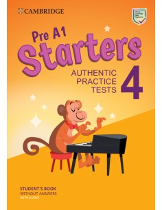Pre A1 Starters 4 Students Book without Answers with Audio