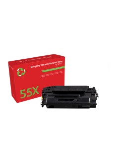 Everyday Tóner Everyday Mono remanufacturado de Xerox es compatible con HP 55X (CE255X), High capacity