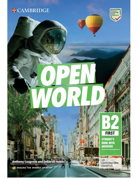 OPEN WORLD FIRST SELF STUDY PACK SPANISH SPEAKERS 2022