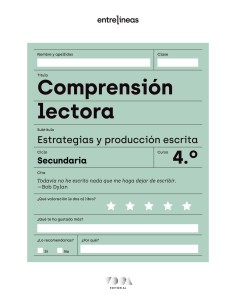 Entrelineas 4 Comprension lectora estrategias y produccion escrita