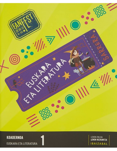 KOADERNOAK EUSKARA LITERATURA 1LMH FANFEST 2022