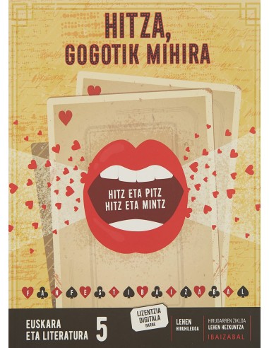 HITZAGOGOTIK MIHIRAEUSKARA ETA LITERATURA 5LMH FANFEST 2022