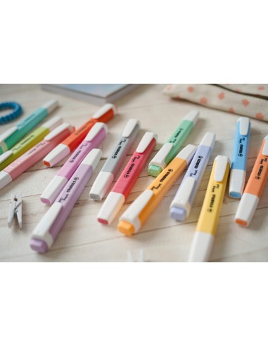  C/10 marcadores fluorescentes swing cool turquesa pastel 275/113 