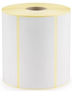 ROLLO ETIQUETA ADHESIVA DE TT BLANCA MATE 100X30MM M