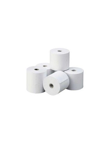 Pack 10 rollos papel termico sin bpa 44x70x12mm fabrisa