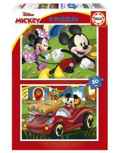 MICKEY MOUSE FUN HOUSE 2X20 PIEZAS