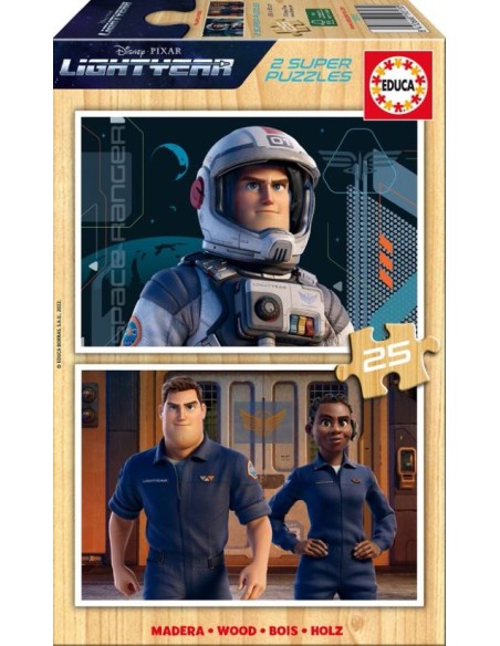 LIGHTYEAR MADERA 2X25 PIEZAS