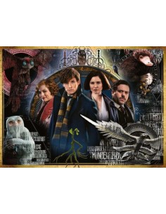 FANTASTIC BEAST PUZZLE 2X500 PIEZAS