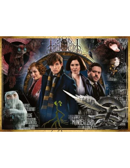 FANTASTIC BEAST PUZZLE 2X500 PIEZAS