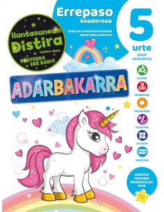 EUSKERA CUADERNO DE REPASO 5 ANOS UNICORNIOS