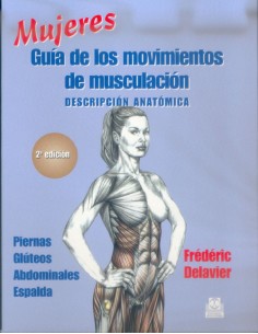 MUJERES Guia de los movimientos de musculacion descripcion anatomica Color