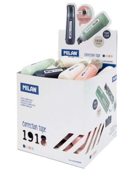 Exp 40 cinta correctora cilindrica 5mmx6m serie 1918 milan