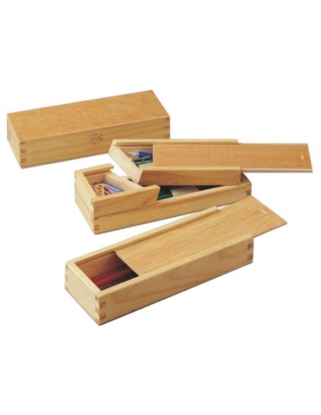 PLUMIER FAIBO MADERA CON DOBLE FONDO