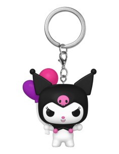 POP! KEYCHAIN Kuromi with Balloons Llavero de anilla Multicolor