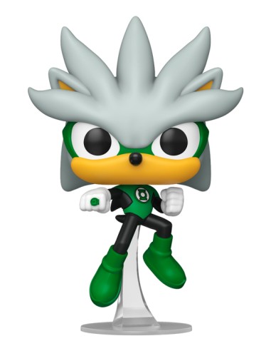 Plush Silver as the Green Lantern
