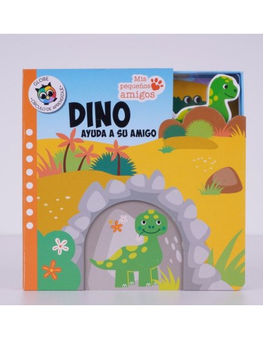 DINO AYUDA A SU AMIGO
