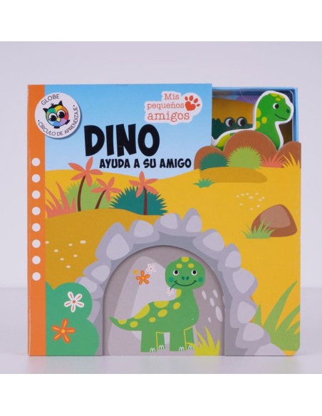 DINO AYUDA A SU AMIGO