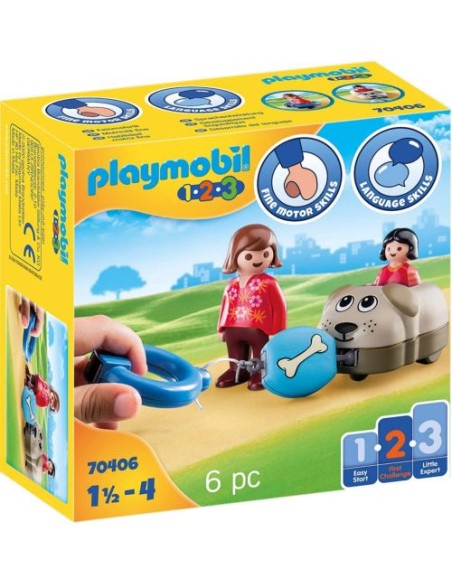 1 2 3 MI PERRO PLAYMOBIL