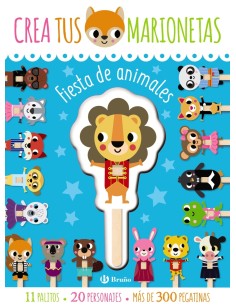 Crea tus marionetas Fiesta de animales